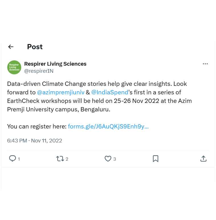 Data-driven Climate Change stories help give clear insights.