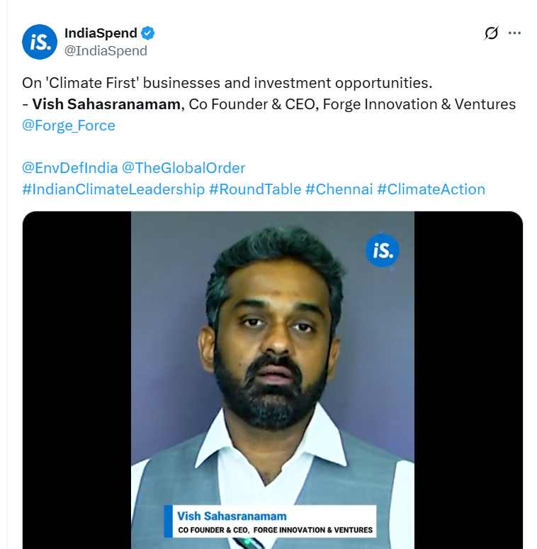 On 'Climate First' businesses and investment opportunities.