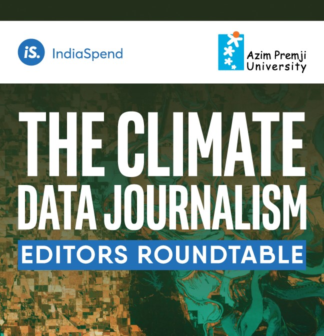 The Climate Data Journalism Editors Roundtable Delhi
