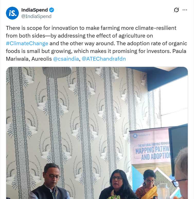 There is scope for innovation to make farming more climate-resilient from both sides—by addressing the effect of agriculture on #ClimateChange and the other way around.